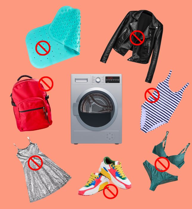 ce qui ne peut pas aller au sèche-linge